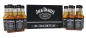 Preview: 10 PET FLASCHEN 0,05 l Jack Daniels Old No.7 Mini 5cl Miniatur 40% Vol.
