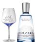 Preview: Gin Mare 42,7% Vol. 0,7 L + Original Gin Mare Ballon Glas + Keramik Untersetzer