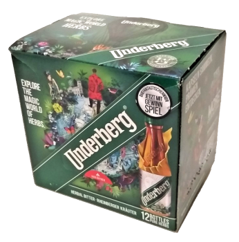 Preview: 10 x 12er Karton = 120 Flaschen Underberg Kräuterlikör 44% Vol. 0,02 l