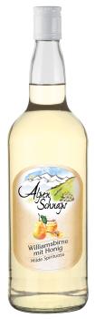 6 FLASCHEN Nannerl Alpenschnaps Steinbeisser Honig Williamsbirne 33% Vol. 1 Liter