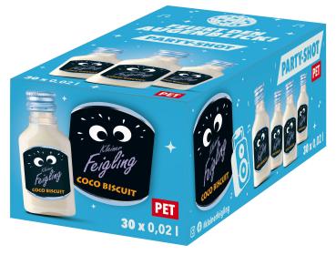 Preview: Behn Kleiner Feigling 120 x 0,02 l PET Flaschen 4 Sorten 15 - 20% Vol.