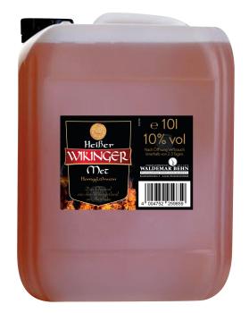 Original Behn Heisser Wikinger Met Honiglühwein 10% 10 l Liter Kanister Winter