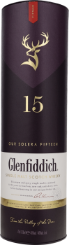 Glenfiddich 15 Years Old Solera Fifteen in GP 40% Vol. 0,7 Liter