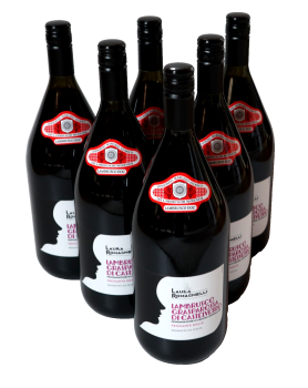 Laura Romagnelli Lambrusco Grasparossa di Castelvetro DOC 8% Vol. 6 x 1,5 l