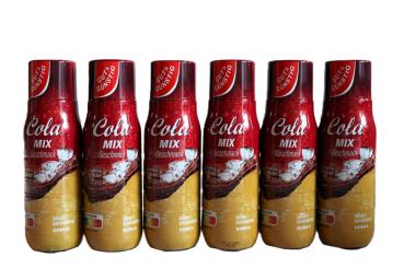 6 Flaschen Gut &Günstig Getränkesirup Cola Mix Sirup Konzentrat Sprudler 500ml