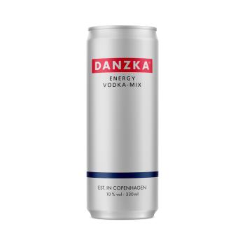 Preview: 12 Dosen DANZKA Energy Vodka-Mix 0,33 L / 10% vol incl. 3 € Pfand