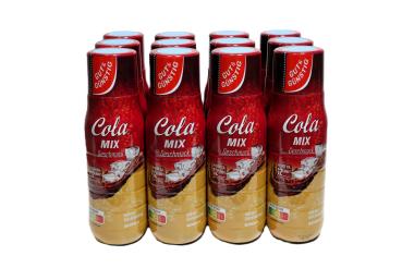 12 Flaschen Gut & Günstig Getränkesirup Cola Mix Sirup Konzentrat Sprudler 500ml