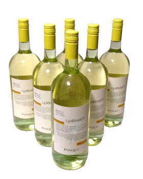 PASQUA Capitolo Chardonnay Trevenezie IGT 2023 12% Vol., 6 x 1,5 Liter Flaschen