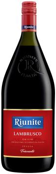 Preview: 6 Flaschen Riunite Lambrusco Emilia IGT Rosso roter Perlwein 7,5% 1,5 l
