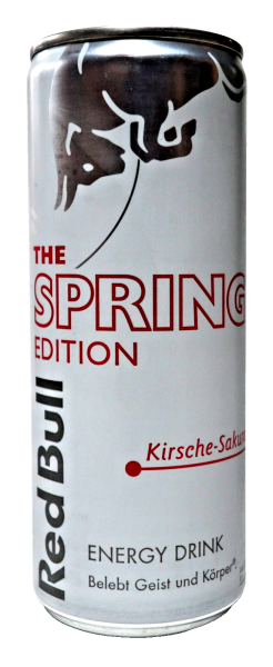 24 Dosen Red Bull The Spring Edition Kirsche-Sakura 250 ml incl. 6 € Pfand