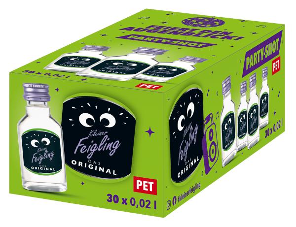 Behn Kleiner Feigling Das Original 20% Vol. 30 x 0,02 L PET  Likör