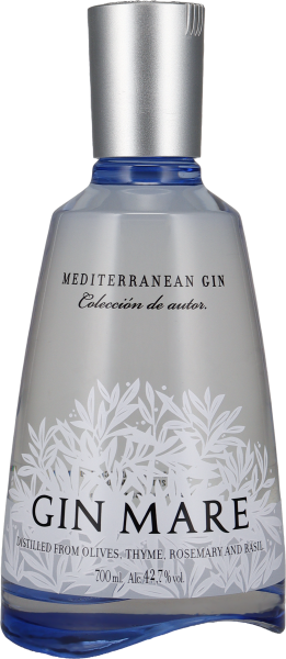 Gin Mare 42,7% Vol. 0,7 L + Original Gin Mare Ballon Glas + Keramik Untersetzer