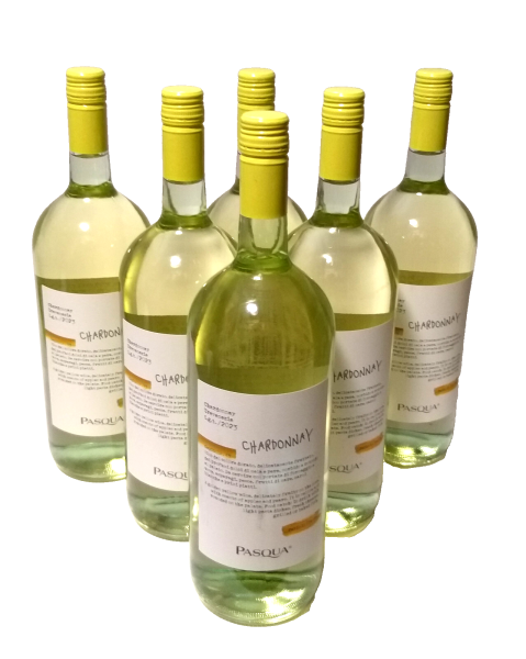 PASQUA Capitolo Chardonnay Trevenezie IGT 2023 12% Vol., 6 x 1,5 Liter Flaschen
