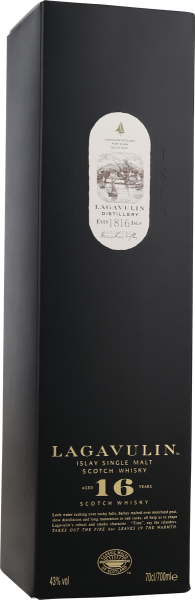 Lagavulin 16 Years Old Islay Single Malt in GP 43% 0,7 Liter