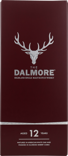 The Dalmore 12 Years Old Highland Single Malt 40% 0,7 Liter
